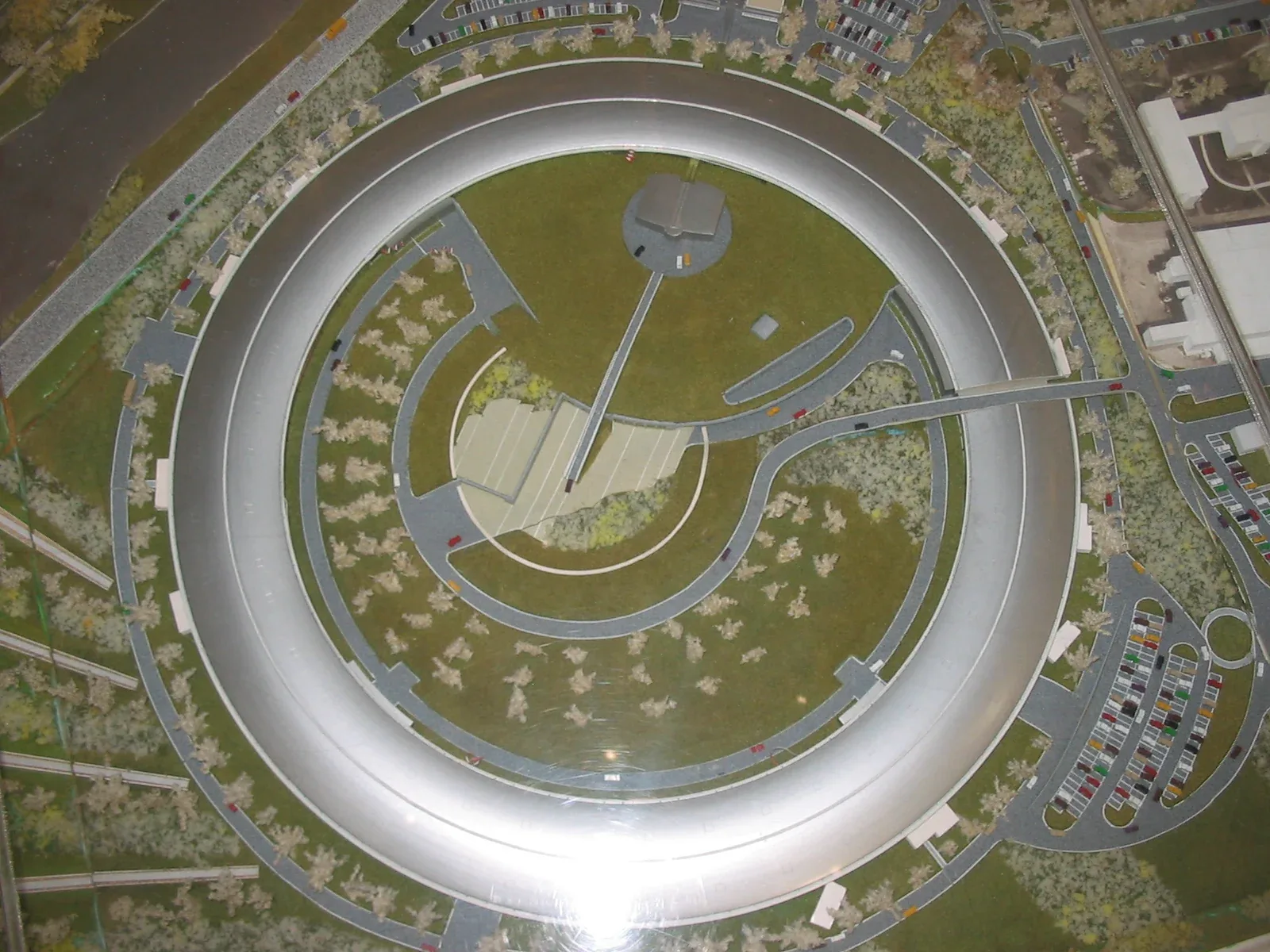 A model of the ESRF, November 2007