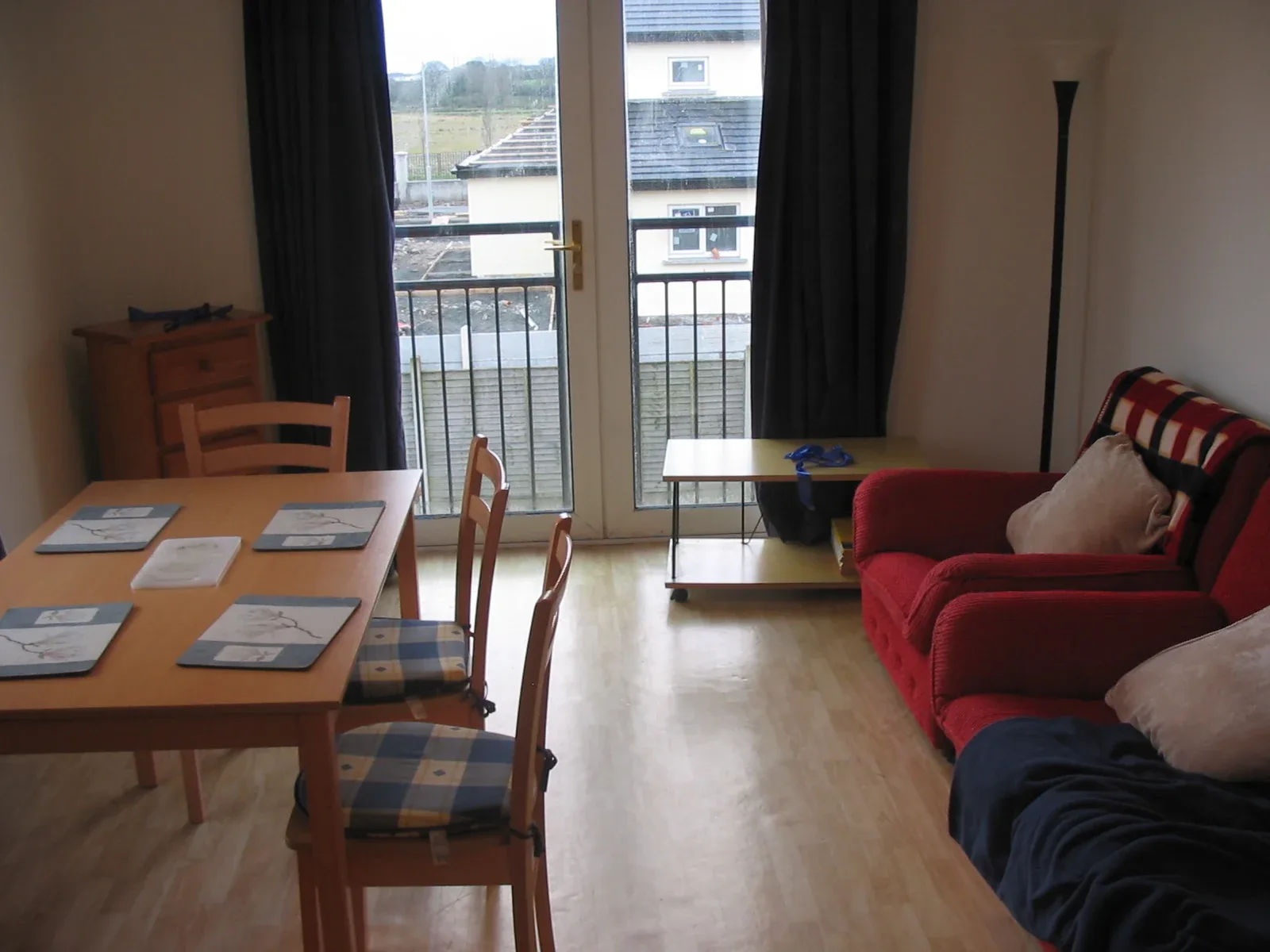 My flat in Limerick, February 2008