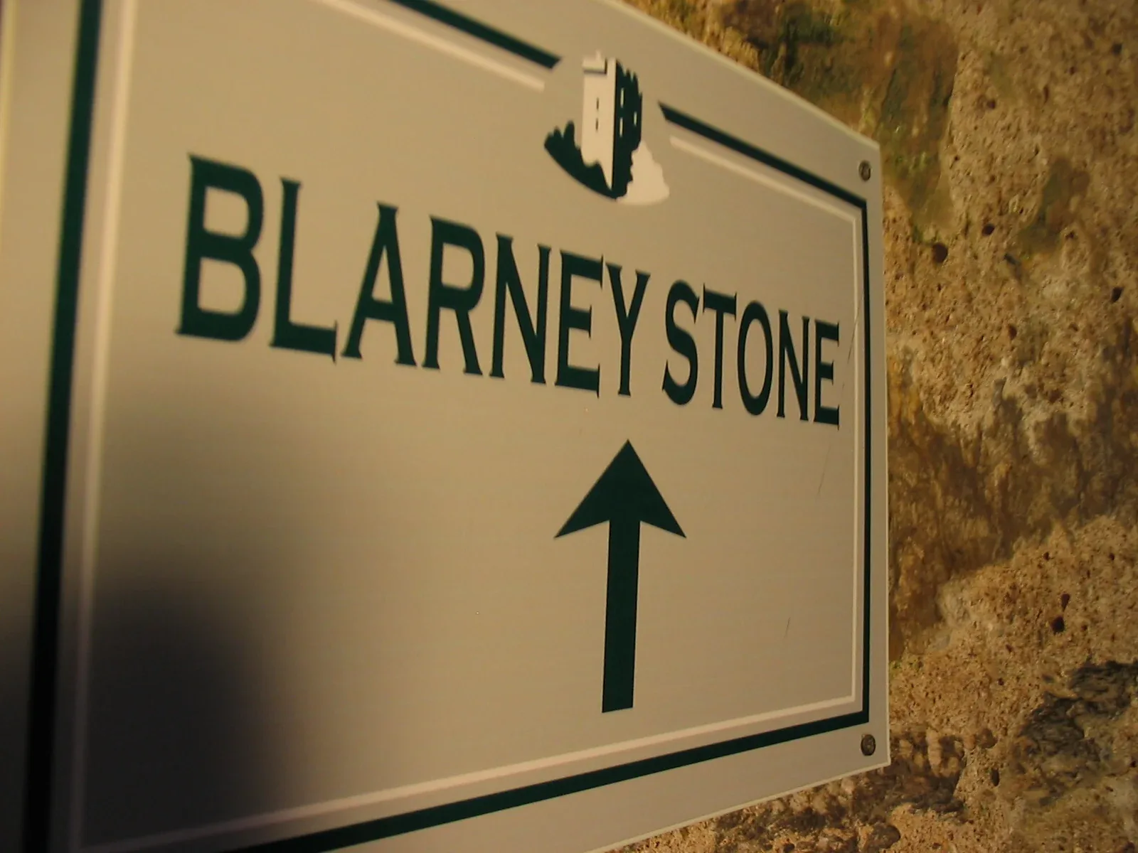 The way to the Blarney Stone, Blarney Castle, June 2008