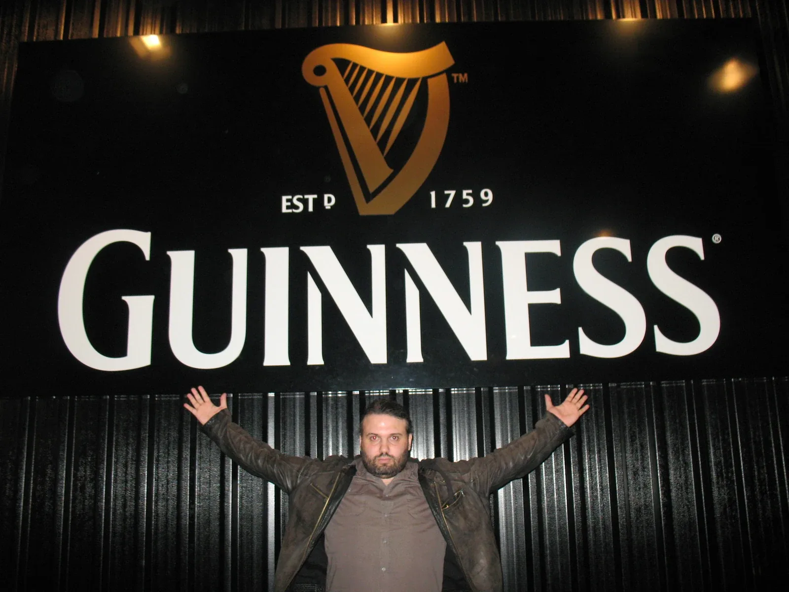 At the Guinness Storehouse, Dublin, June 2009