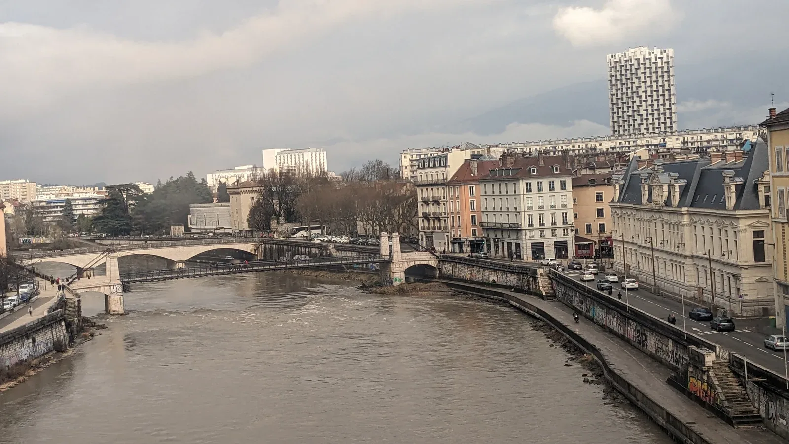 The Isère, Grenoble, March 2023