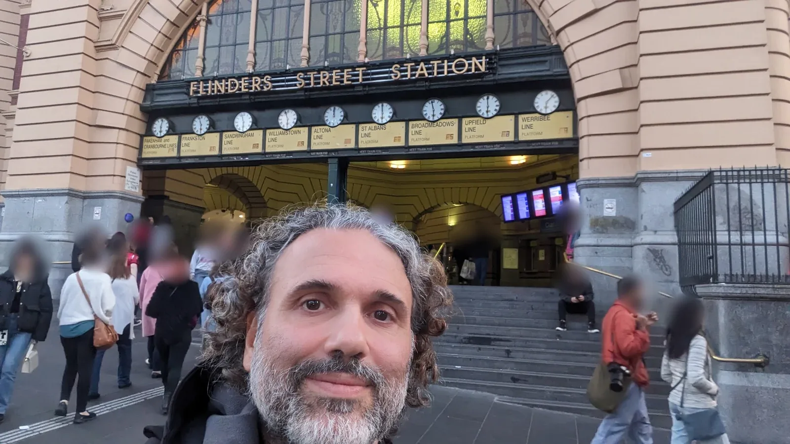 Flinders Street Station, Melbourne, August 2023