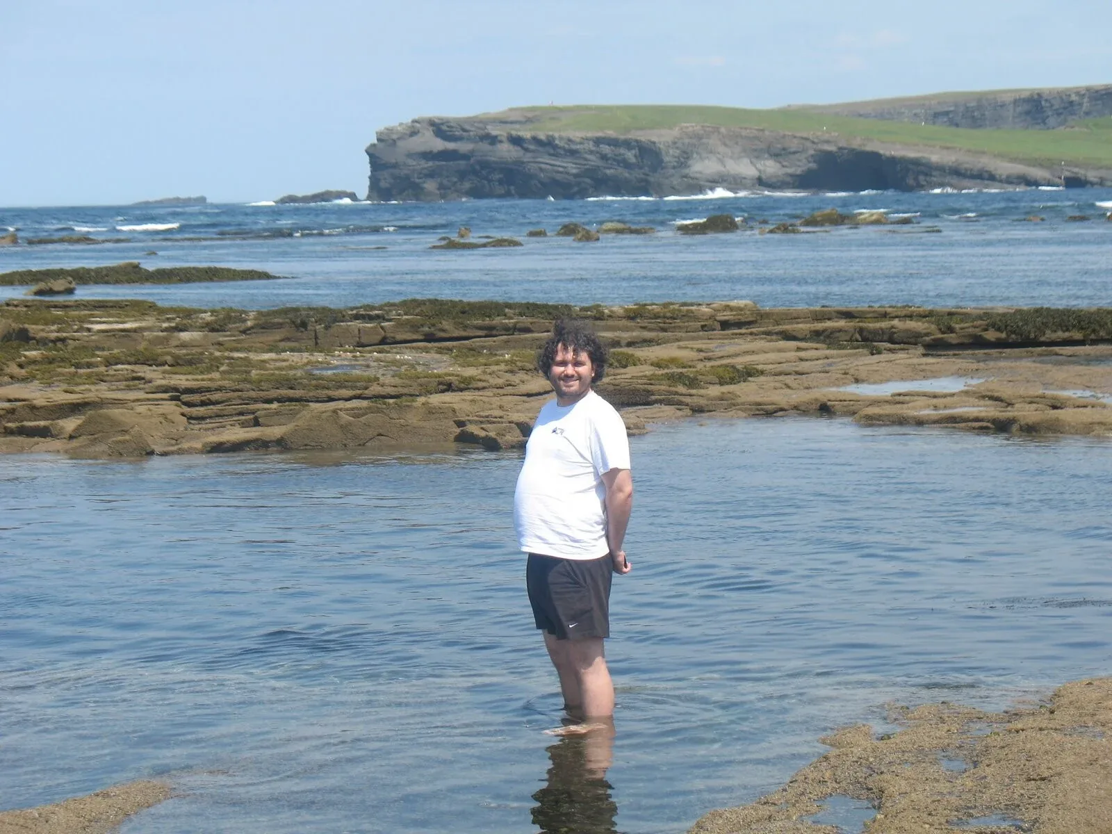 In the sea at Kilkee, County Clare
